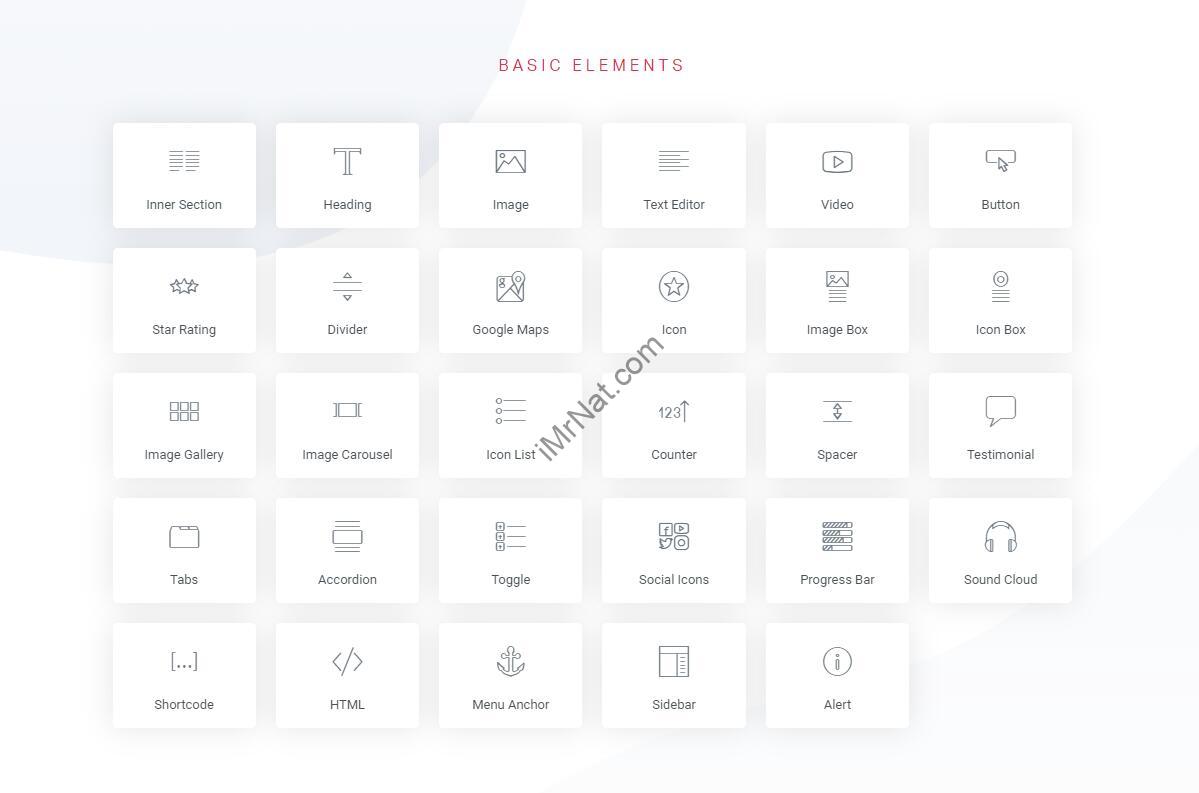 Elementor Basic Elements
