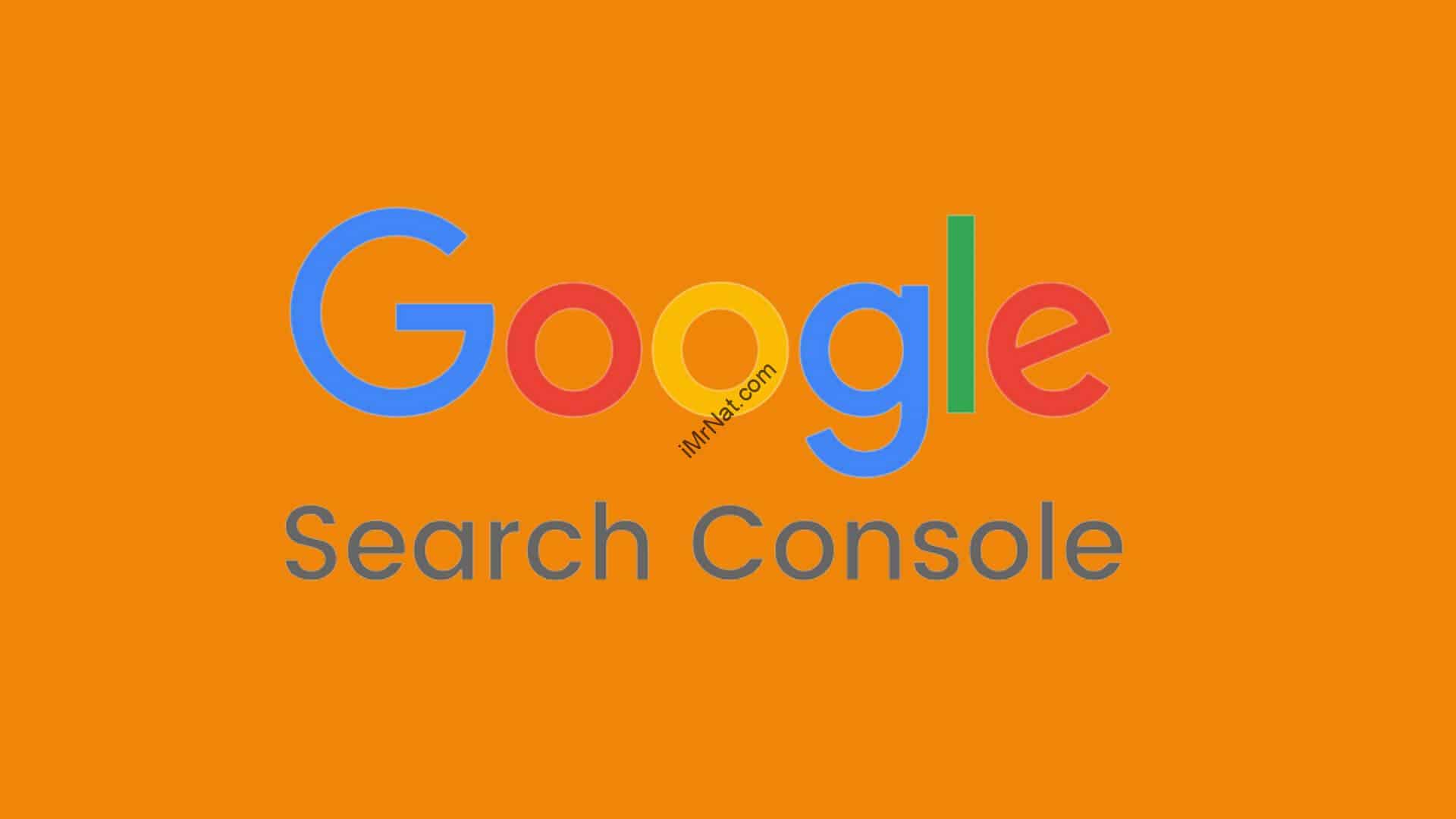 google search console setting