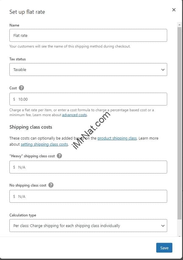 10 taxable flat rate