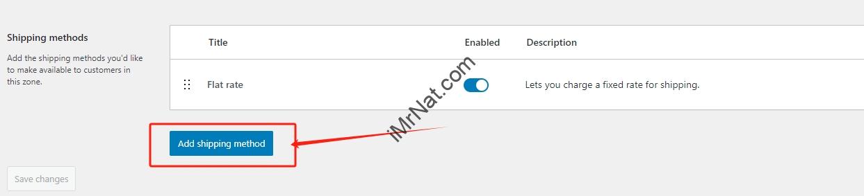 add more shipping method