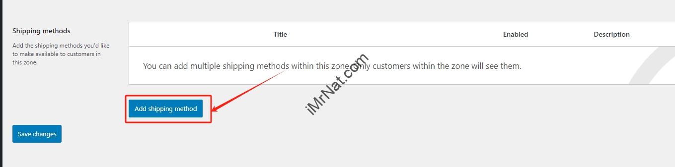 add shipping method