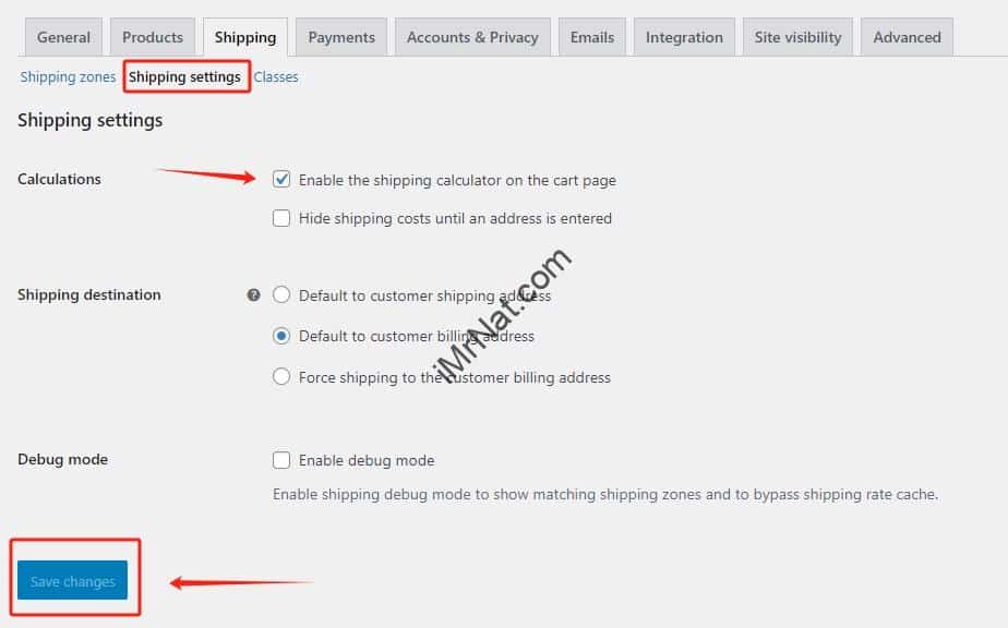 shipping calculations