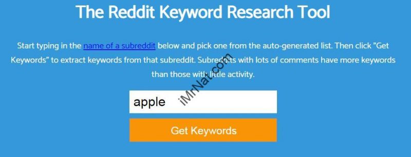 Apple keyworddit