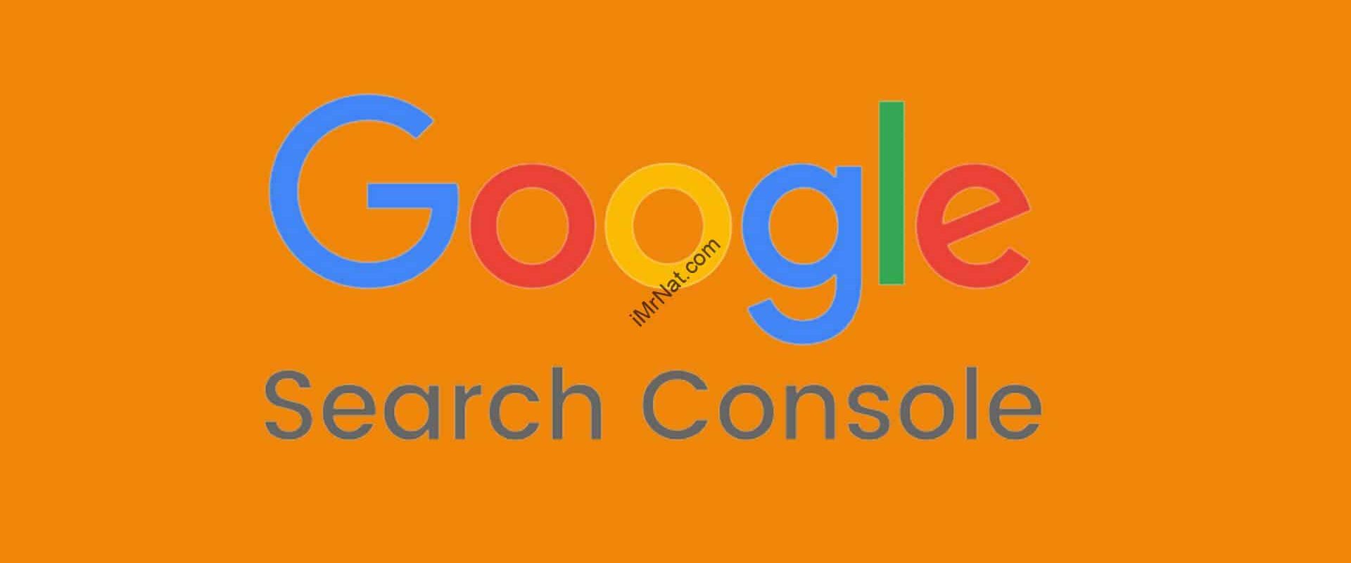 google search console setting